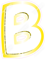 BBL 12" Individuals - Yellow White