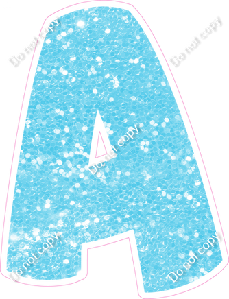 BBT 12" Individuals - Baby Blue Sparkle A