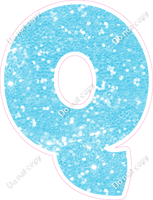 BBT 12" Individuals - Baby Blue Sparkle Q