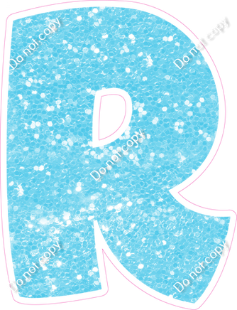 BBT 12" Individuals - Baby Blue Sparkle R