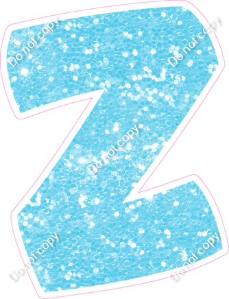 BBT 12" Individuals - Baby Blue Sparkle Z