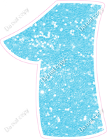 BBT 12" Individuals - Baby Blue Sparkle 1