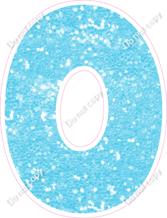 BBT 12" Individuals - Baby Blue Sparkle