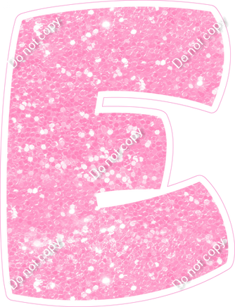 BBT 12" Individuals - Baby Pink Sparkle E