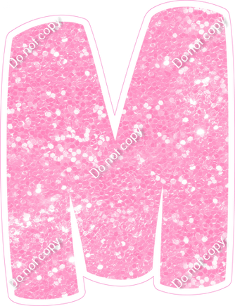 BBT 12" Individuals - Baby Pink Sparkle M