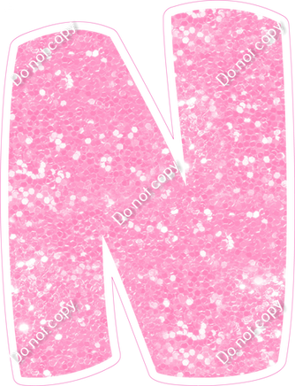 BBT 12" Individuals - Baby Pink Sparkle N