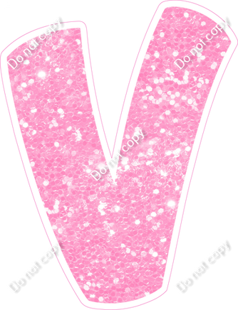 BBT 12" Individuals - Baby Pink Sparkle V