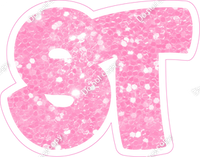 BBT 12" Individuals - Baby Pink Sparkle ST