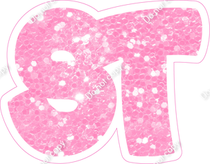 BBT 12" Individuals - Baby Pink Sparkle ST