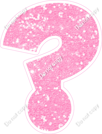 BBT 12" Individuals - Baby Pink Sparkle ?