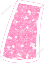 BBT 12" Individuals - Baby Pink Sparkle Apostrophe