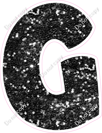 BBT 12" Individuals - Black Sparkle G