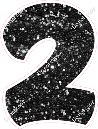 BBT 12" Individuals - Black Sparkle 2