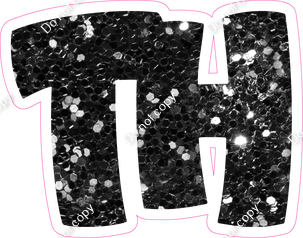 BBT 12" Individuals - Black Sparkle TH