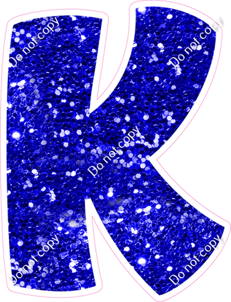 BBT 12" Individuals - Blue Sparkle K