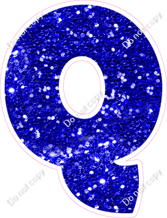 BBT 12" Individuals - Blue Sparkle Q