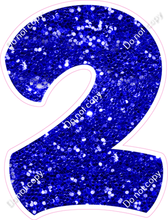 BBT 12" Individuals - Blue Sparkle 2