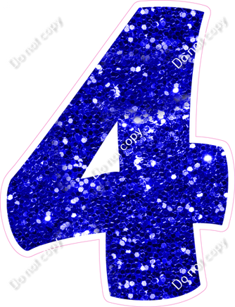 BBT 12" Individuals - Blue Sparkle 4