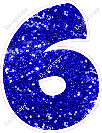 BBT 12" Individuals - Blue Sparkle 6