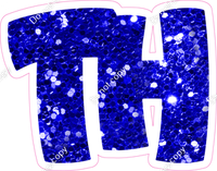 BBT 12" Individuals - Blue Sparkle TH