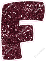 BBT 12" Individuals - Burgundy Sparkle F