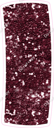 BBT 12" Individuals - Burgundy Sparkle I