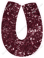 BBT 12" Individuals - Burgundy Sparkle U