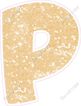 BBT 12" Individuals - Champagne Sparkle P