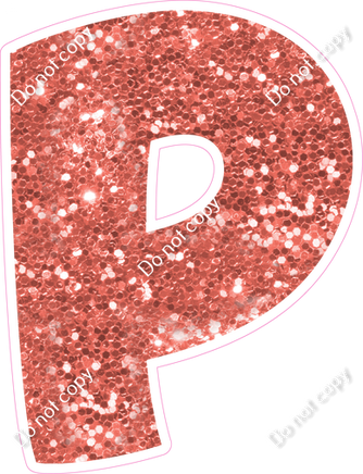 BBT 12" Individuals - Coral Sparkle P