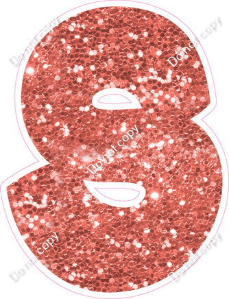 BBT 12" Individuals - Coral Sparkle S