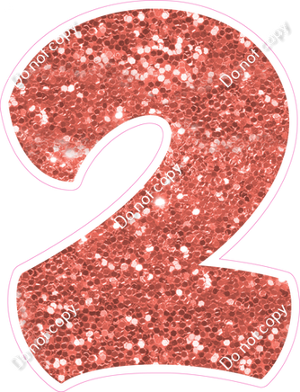 BBT 12" Individuals - Coral Sparkle 2