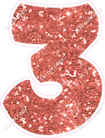 BBT 12" Individuals - Coral Sparkle 3