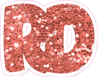 BBT 12" Individuals - Coral Sparkle RD