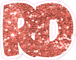 BBT 12" Individuals - Coral Sparkle RD