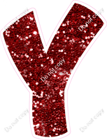 BBT 12" Individuals - Crimson Sparkle Y