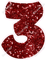 BBT 12" Individuals - Crimson Sparkle 3