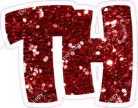 BBT 12" Individuals - Crimson Sparkle TH