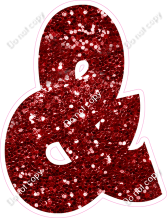 BBT 12" Individuals - Crimson Sparkle &