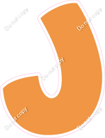 BBT 12" Individuals - Flat Amber J