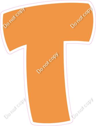 BBT 12" Individuals - Flat Amber T