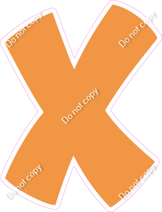 BBT 12" Individuals - Flat Amber X