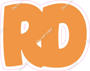 BBT 12" Individuals - Flat Amber RD