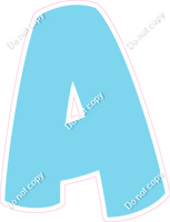 BBT 12" Individuals - Flat Baby Blue A