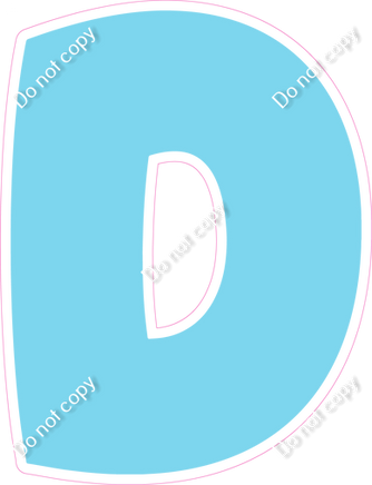 BBT 12" Individuals - Flat Baby Blue D