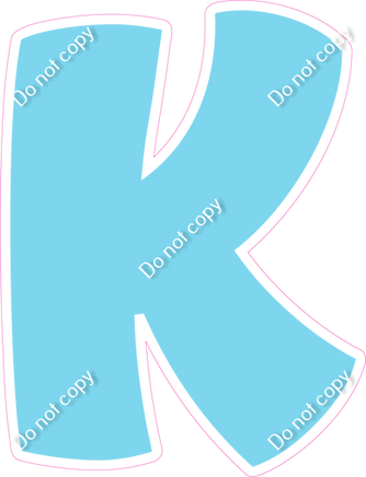 BBT 12" Individuals - Flat Baby Blue K