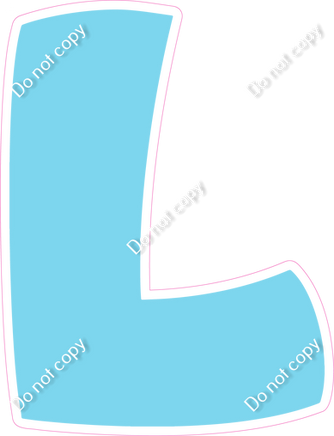 BBT 12" Individuals - Flat Baby Blue L