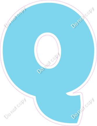 BBT 12" Individuals - Flat Baby Blue Q