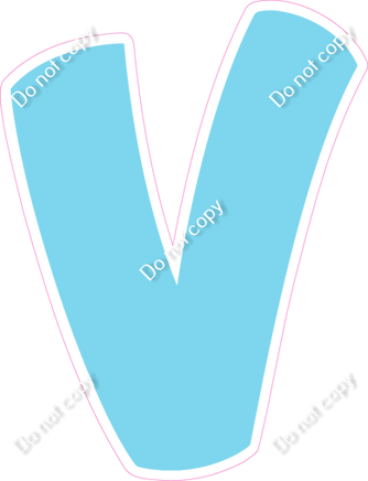 BBT 12" Individuals - Flat Baby Blue V