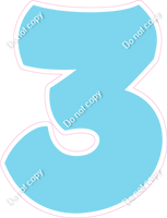 BBT 12" Individuals - Flat Baby Blue 3