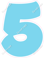 BBT 12" Individuals - Flat Baby Blue 5